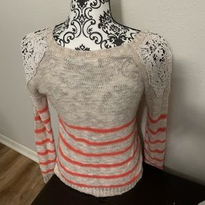 Knitted Beige Sweater